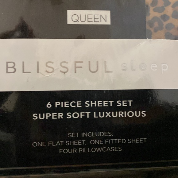 Blissfull Sleep Queen 6 piece sheet set - Picture 3 of 6